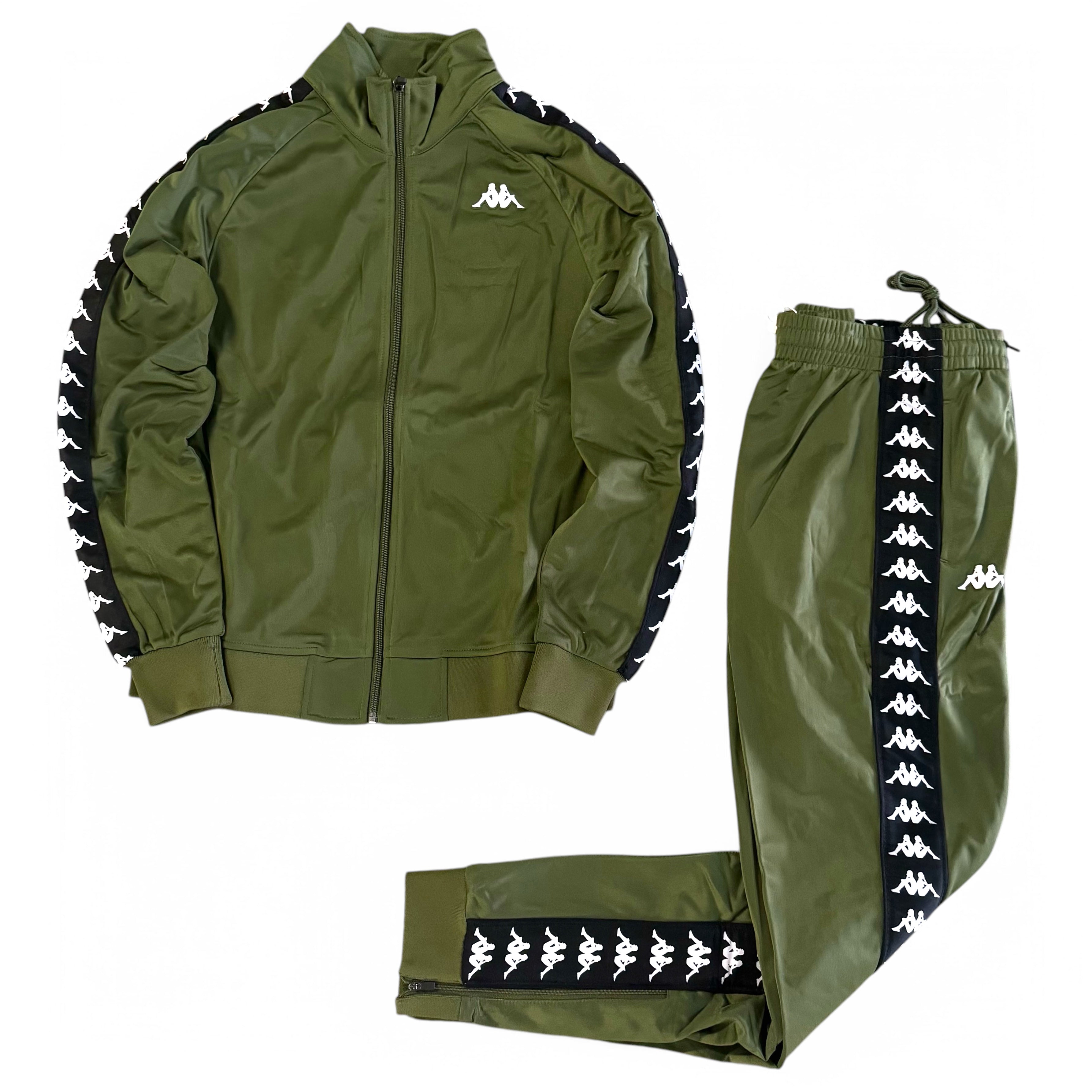 Tuta Kappa Anniston Slim Verde – MBMSPORT