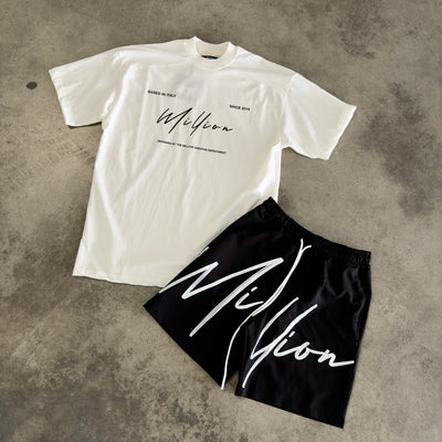 Outfit Million Signature Bianco/Nero