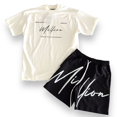 Outfit Million Signature Bianco/Nero