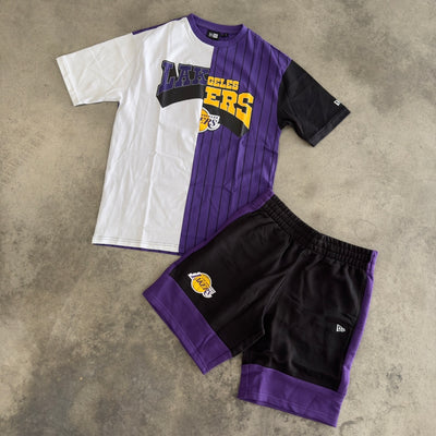 Outfit New Era Lakers Pinstripe