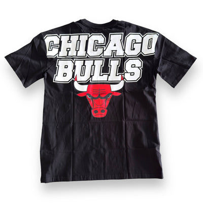 T-Shirt New Era Chicago Bulls Nero