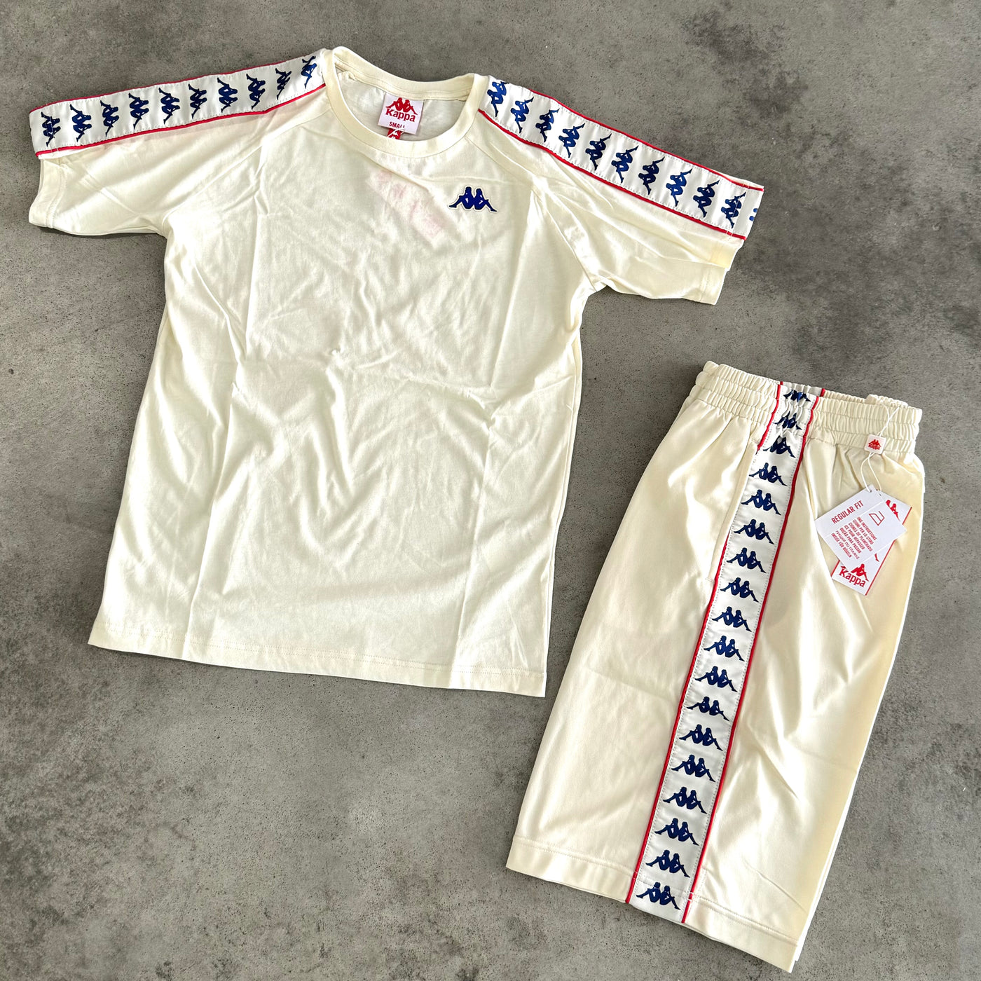 Outfit Kappa Coen Bianco Antico