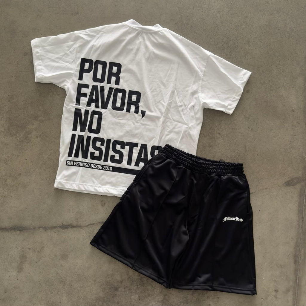 Outfit Million No Insistas Bianco/Nero