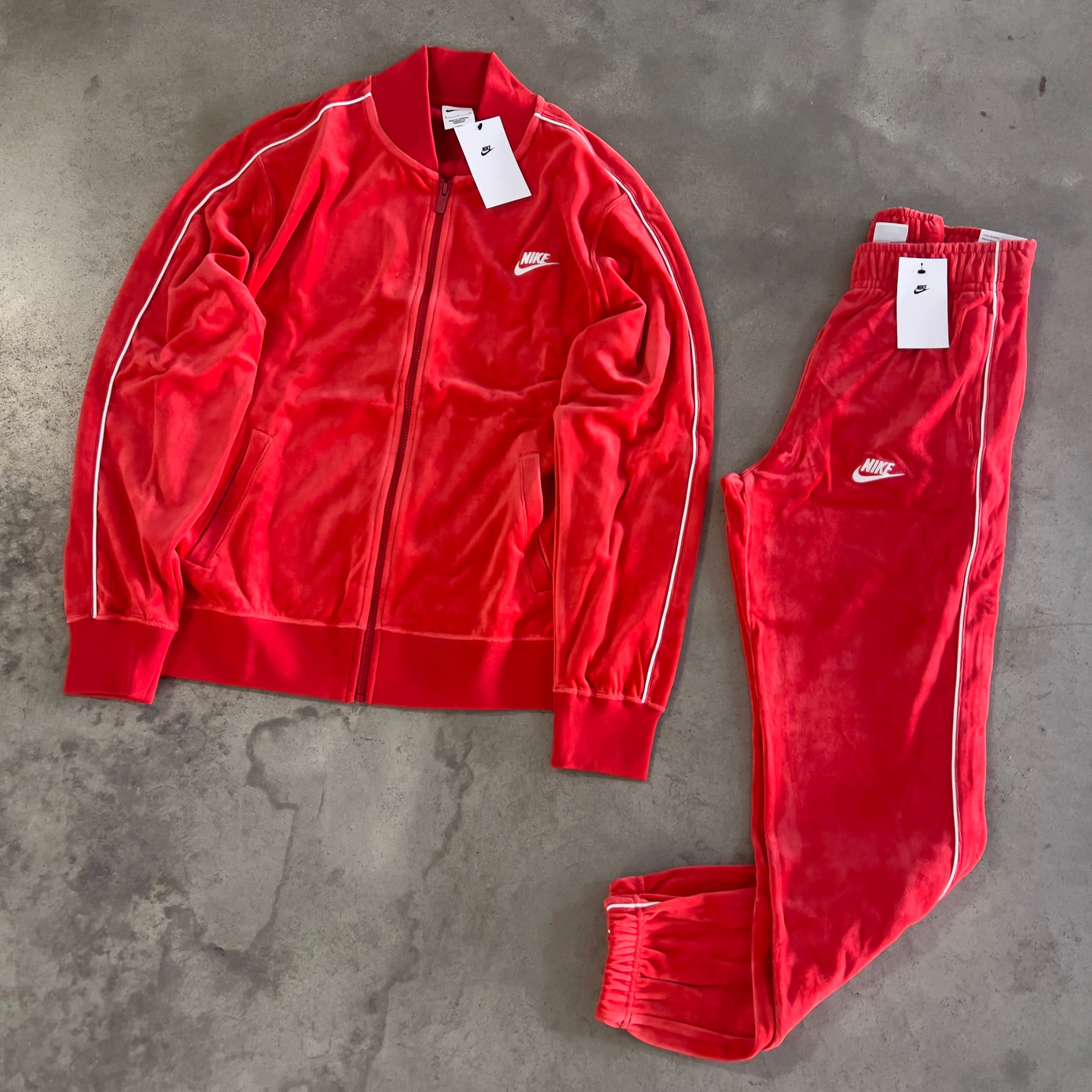 Nike Estivo Completo Nike Uomo Rosso Maglietta Completo Estivo