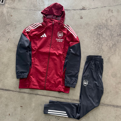 Tuta Adidas Arsenal Burgundy/Grigio