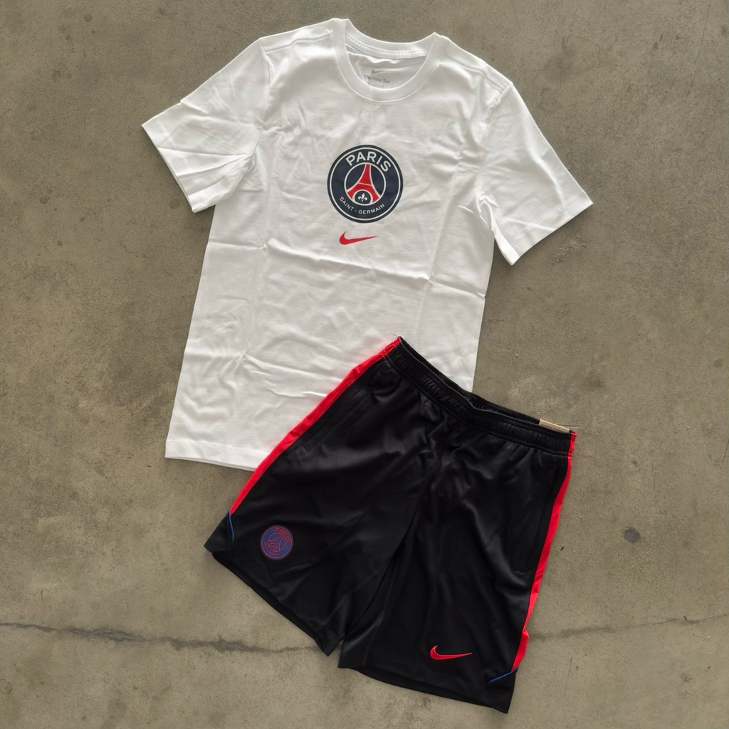 Outfit Nike PSG Bianco/Nero