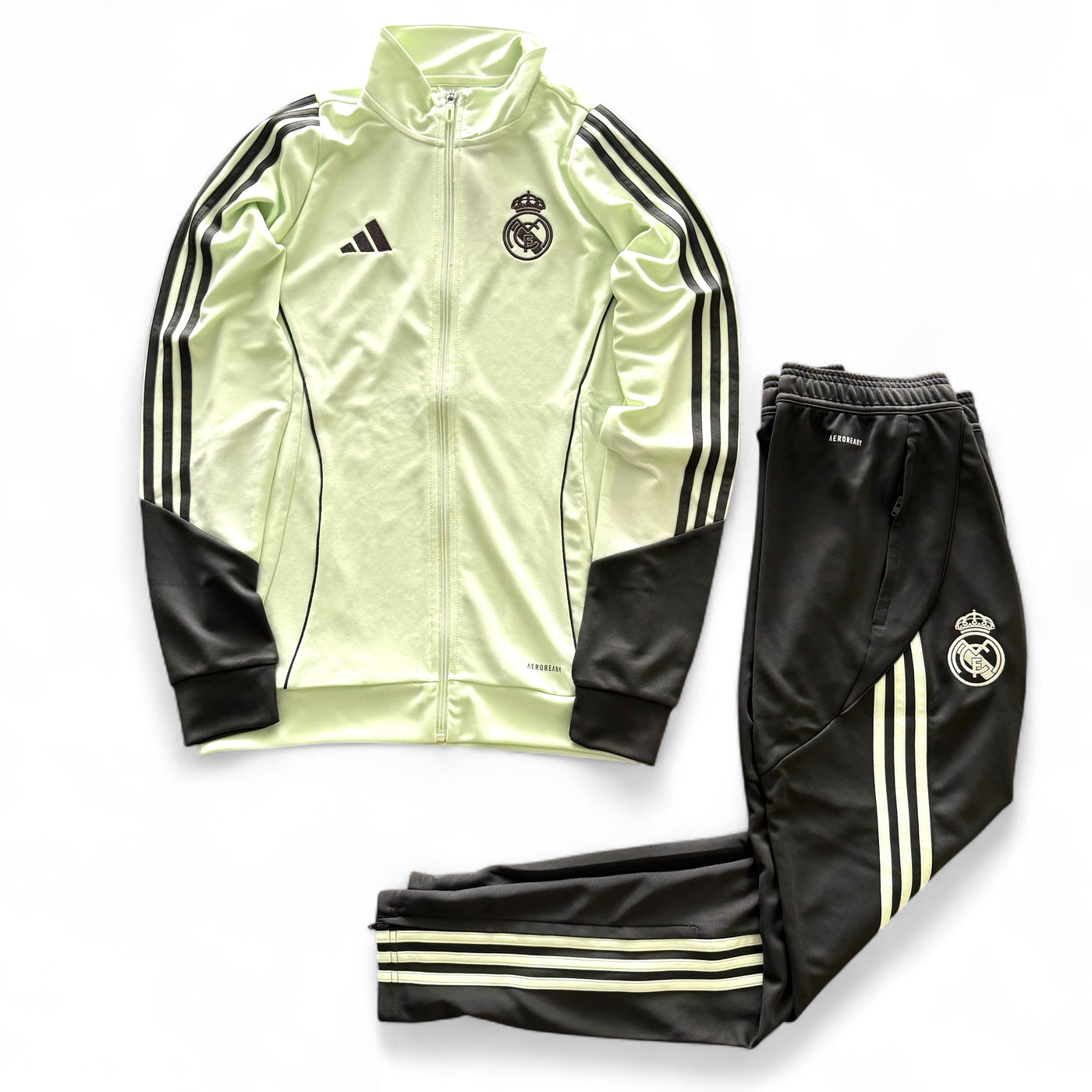 Tuta Adidas Real Madrid Verde/Grigio