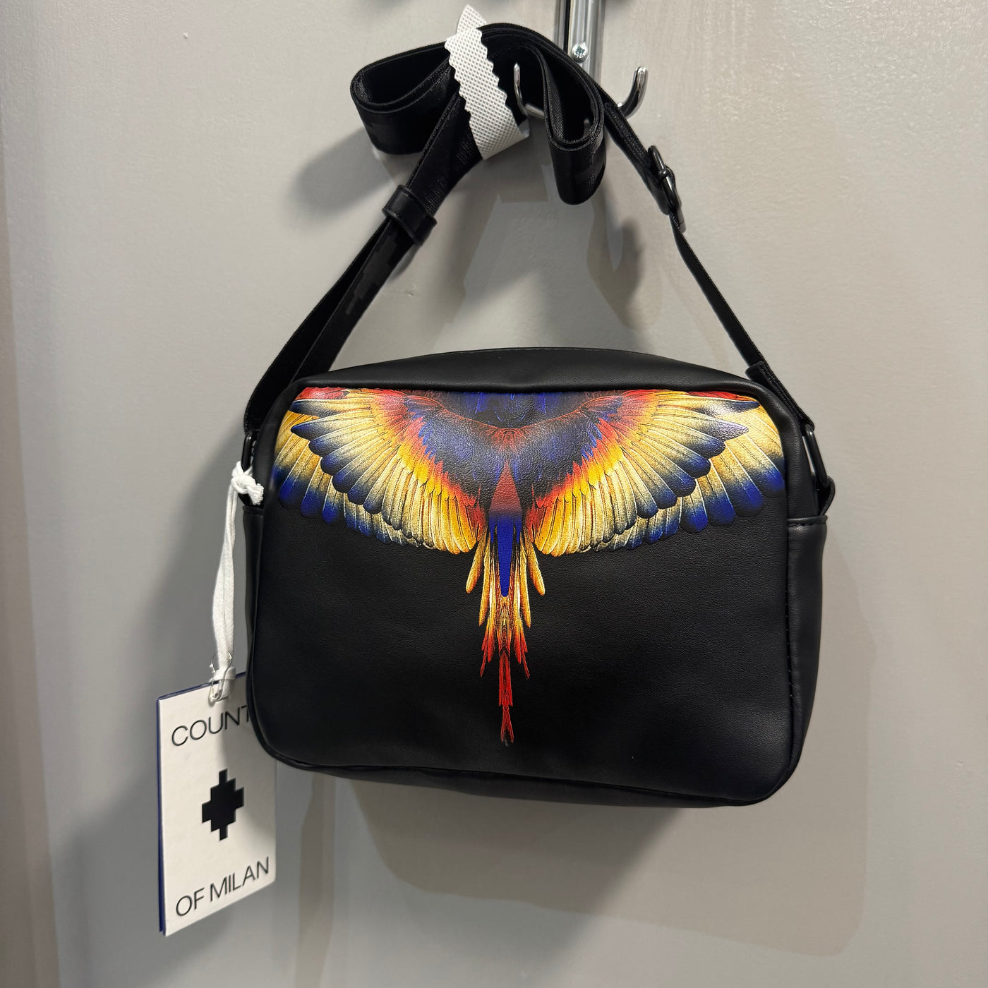 Pochette Marcelo Burlon Nero/Giallo 145