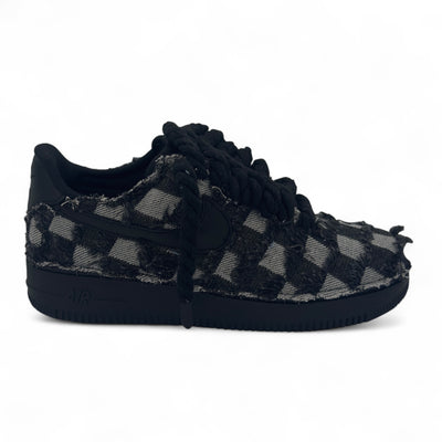 Air Force 1 '07 Low Nero Denim Jacquard