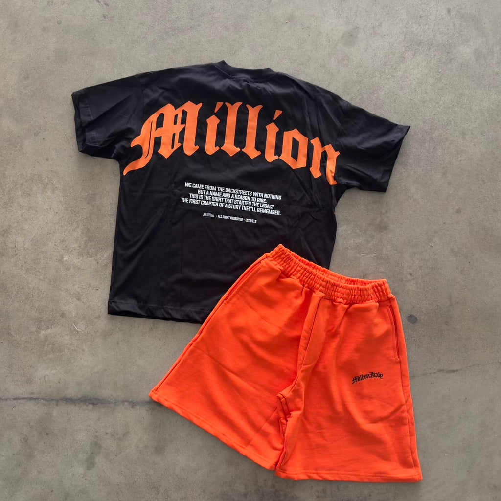 Outfit Million Origin Nero/Arancio