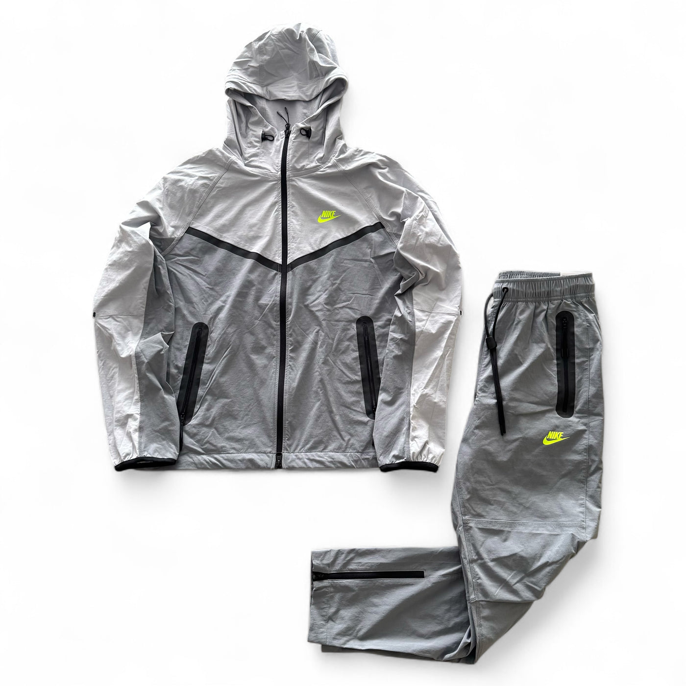 Tuta Nike Tech Windrunner Grigio