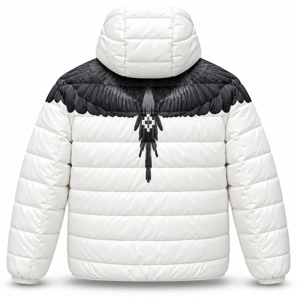 Bomber Marcelo Burlon Bianco 009
