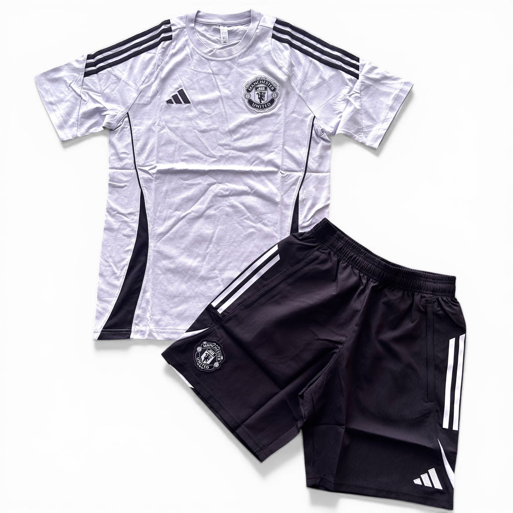 Outfit Adidas Manchester United Viola/Blu