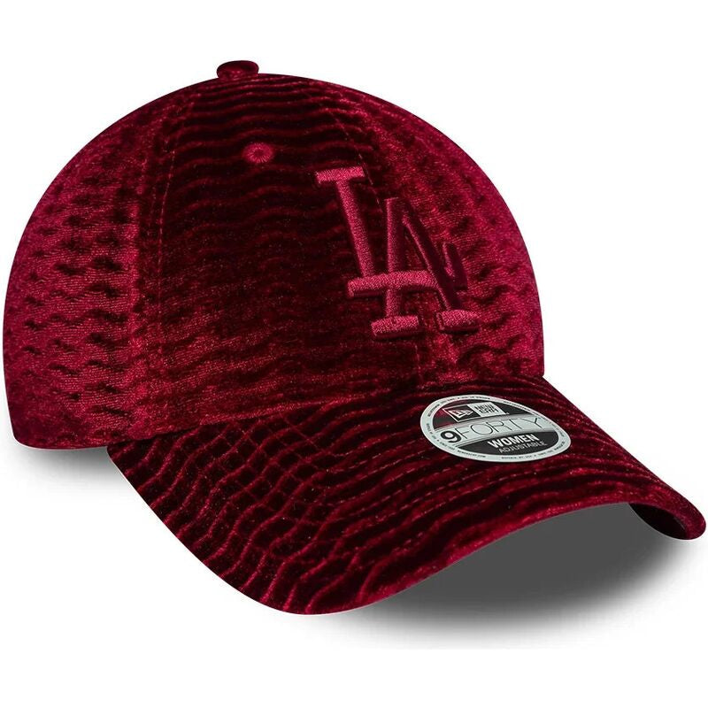 Cappellino New Era LA Velour Rosso