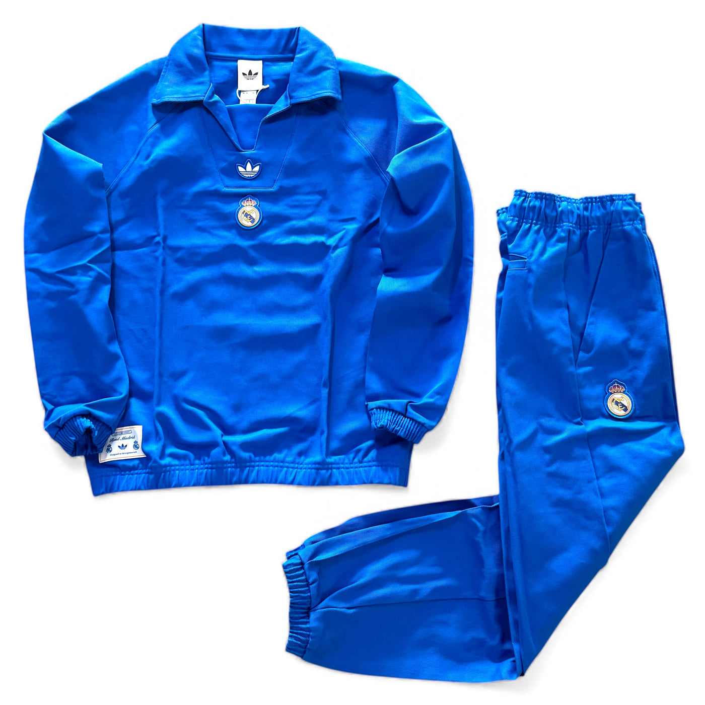 Tuta Adidas Real Madrid Icon Drill Azzurro