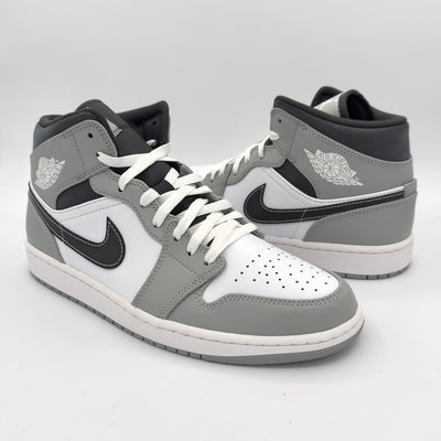 Air Jordan 1 Mid Light Smoke Grey Anthracite