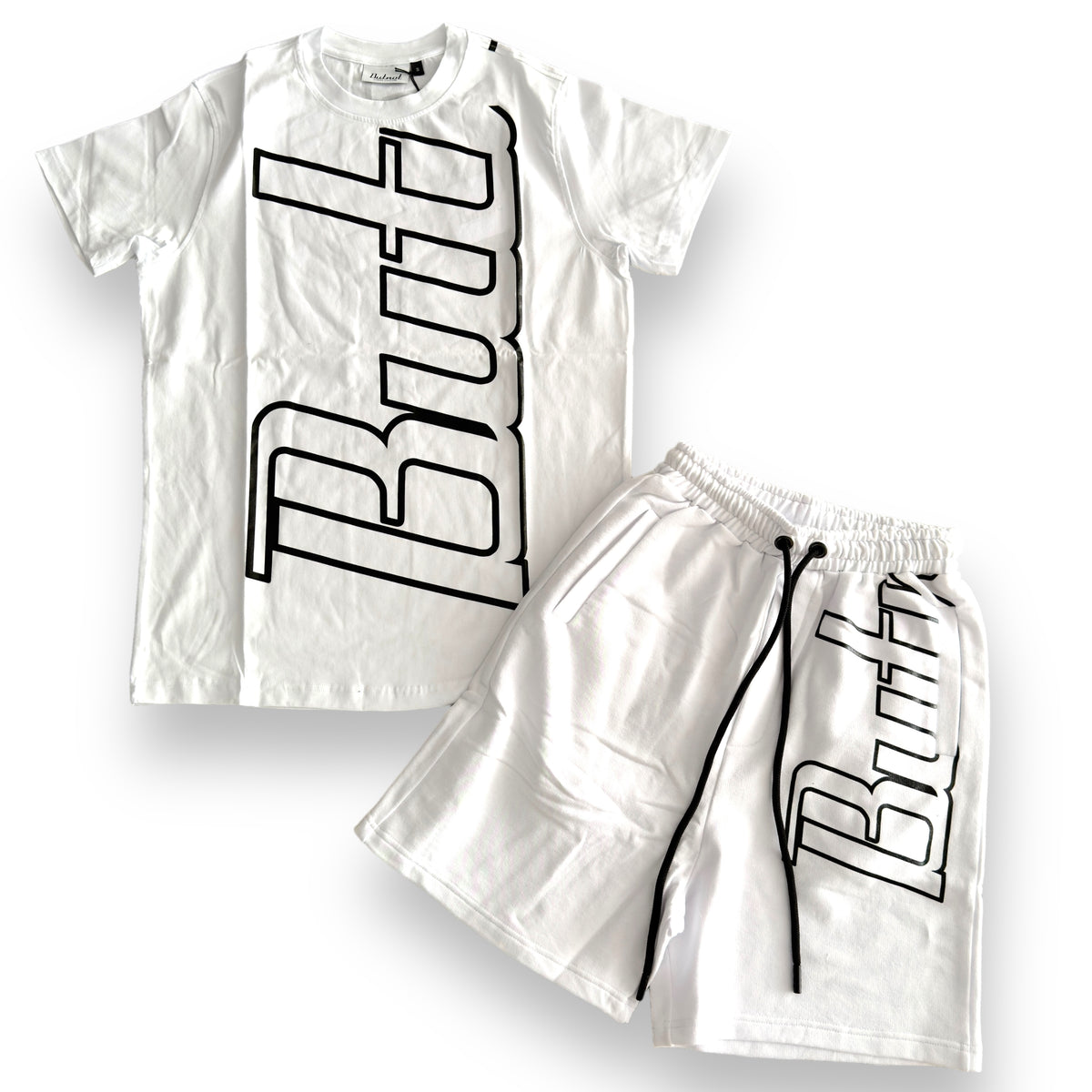 Outfit But Not Big Logo Bianco