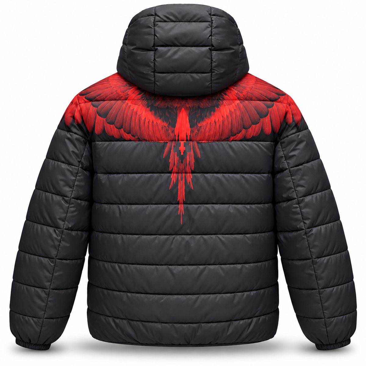 Bomber Marcelo Burlon Nero/Rosso 009