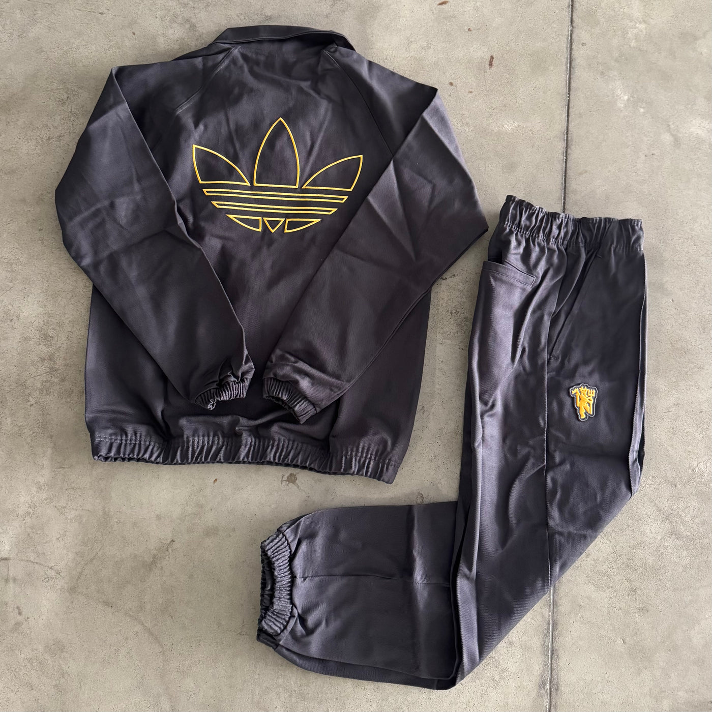 Tuta Adidas Manchester United Icon Drill Nero