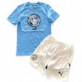 Outfit Puma Manchester City Blu/Bianco