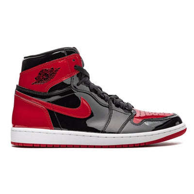 Air Jordan 1 High Patent Bred