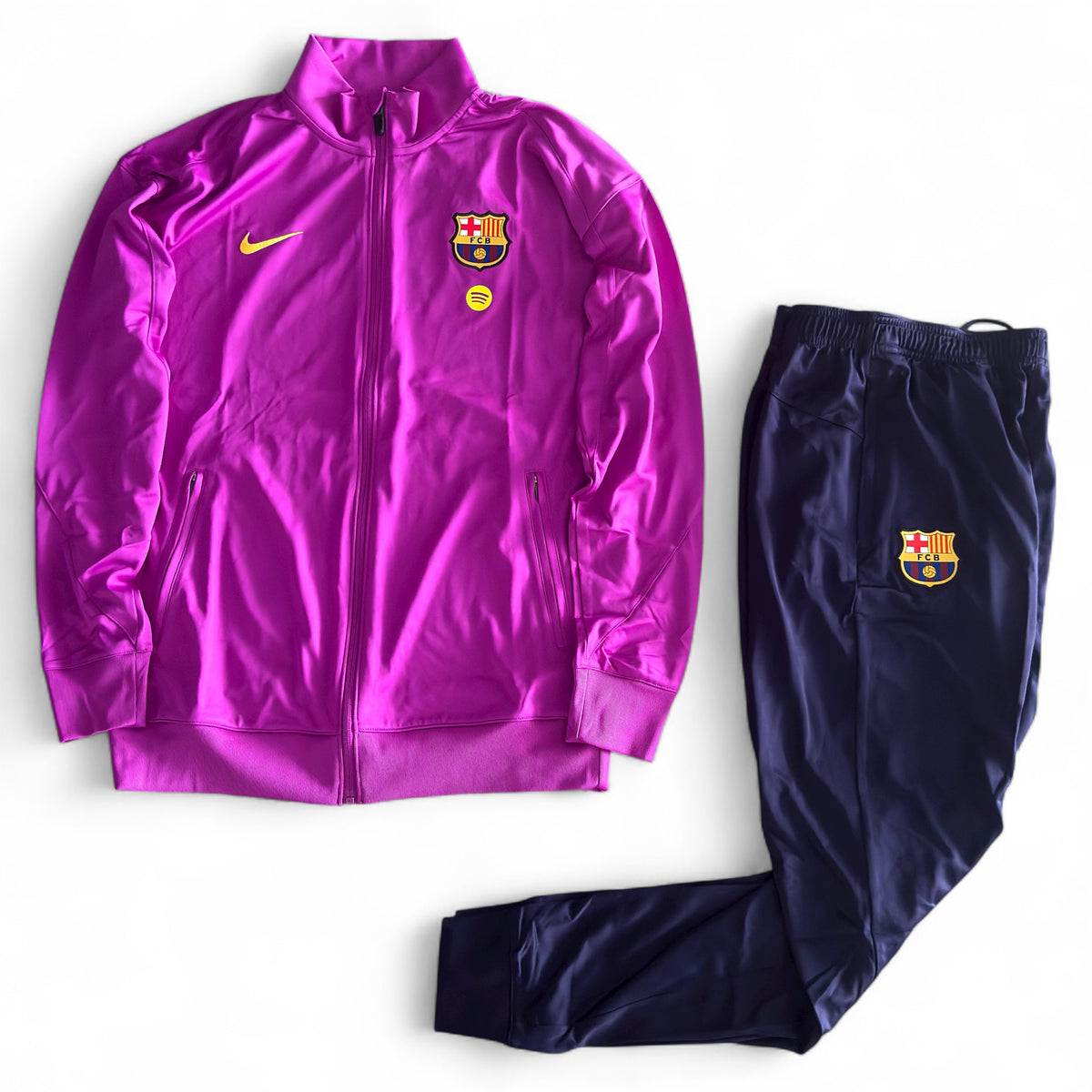 Tuta Nike Barcellona Dri-Fit Fucsia/Navy