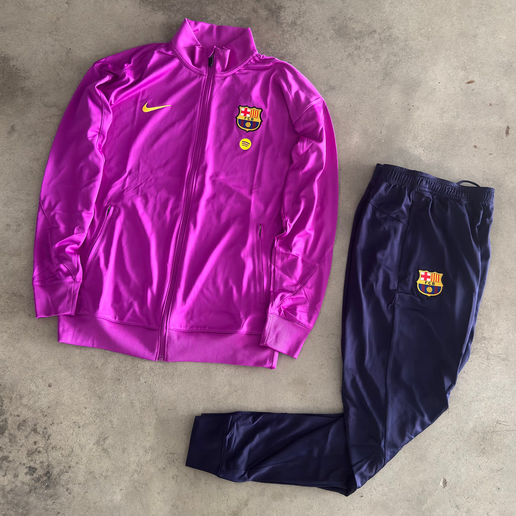 Tuta Nike Barcellona Dri-Fit Fucsia/Navy
