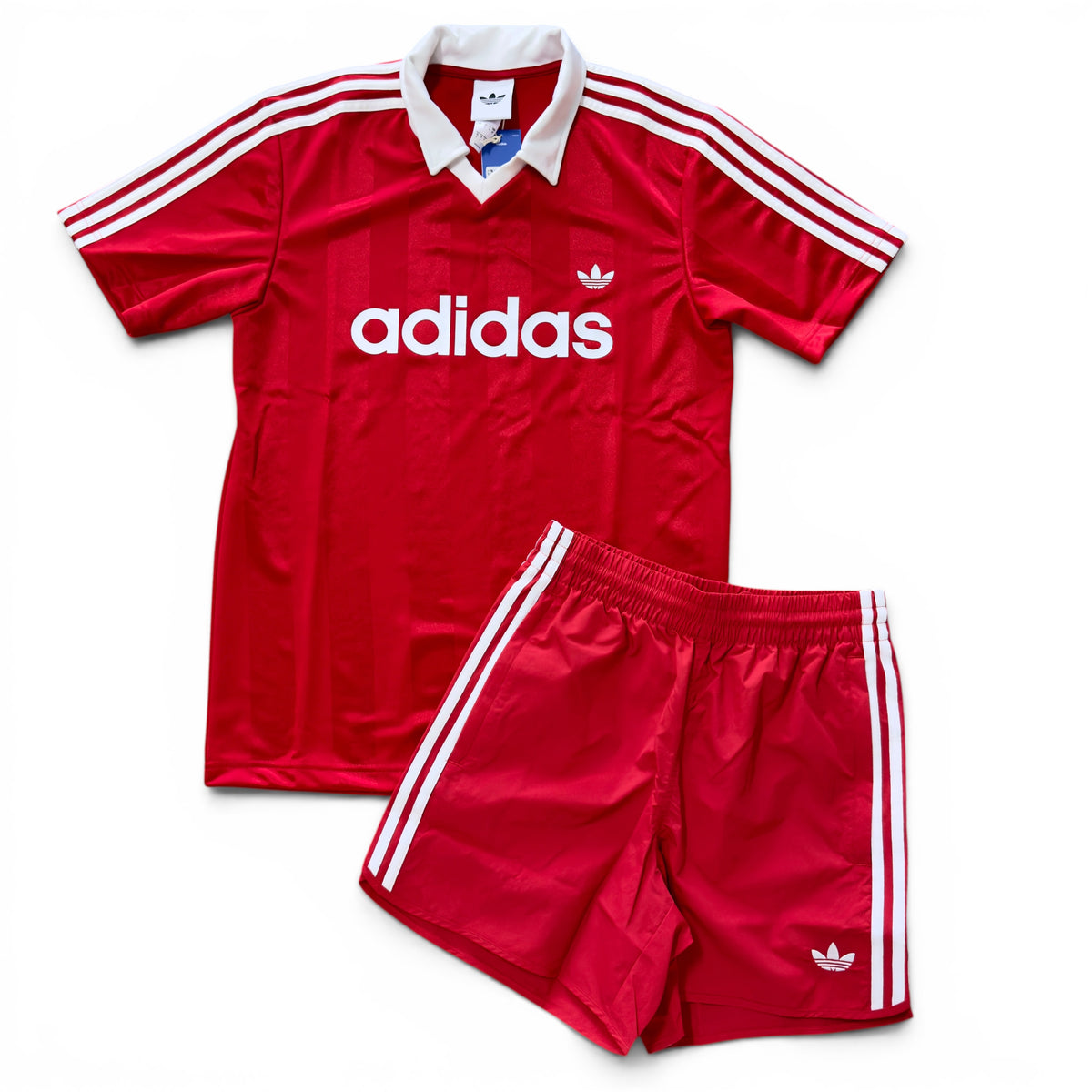Outfit Adidas Rosso Prima Linea