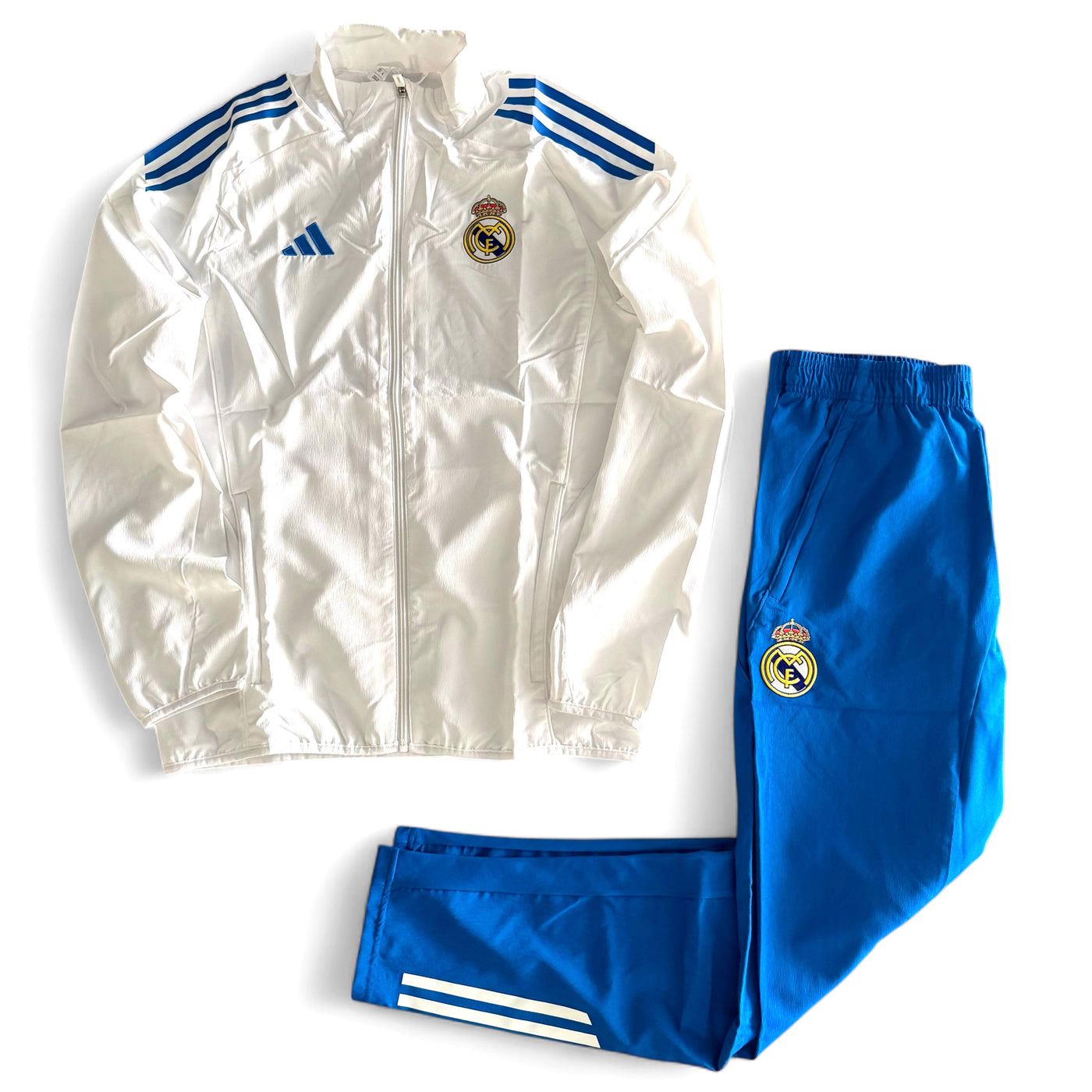 Tuta Adidas Real Madrid Bianco/Blu