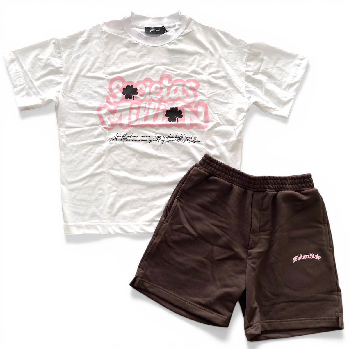 Outfit Million Societas Bianco/Marrone