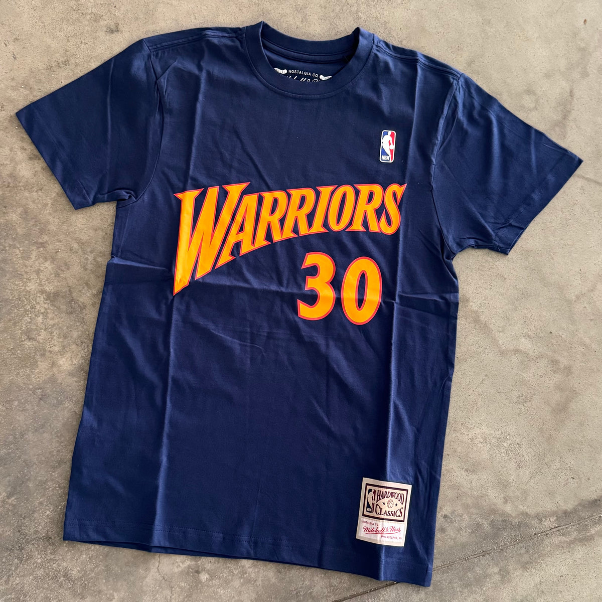 T-shirt Mitchell And Ness Golden State Warrios Stephen Curry