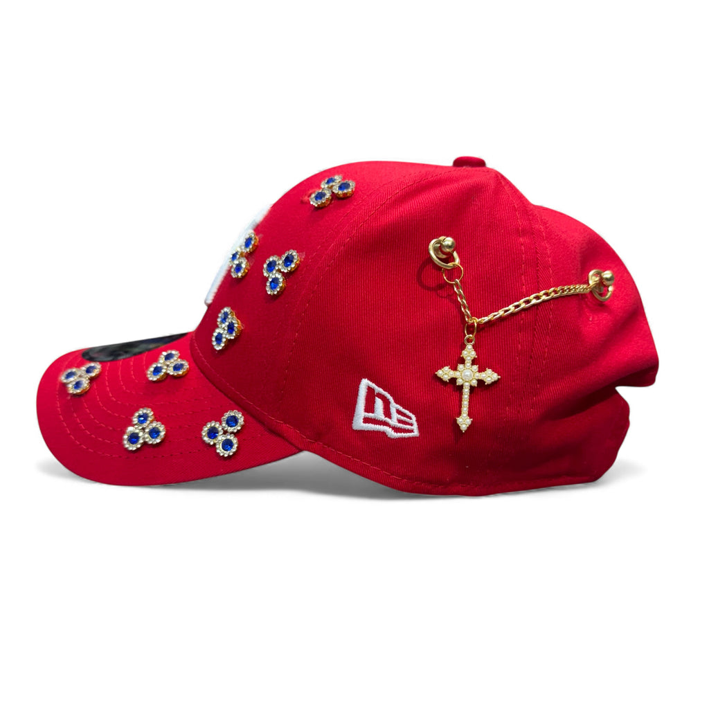 Cappellino New Era NY Custom Rosso