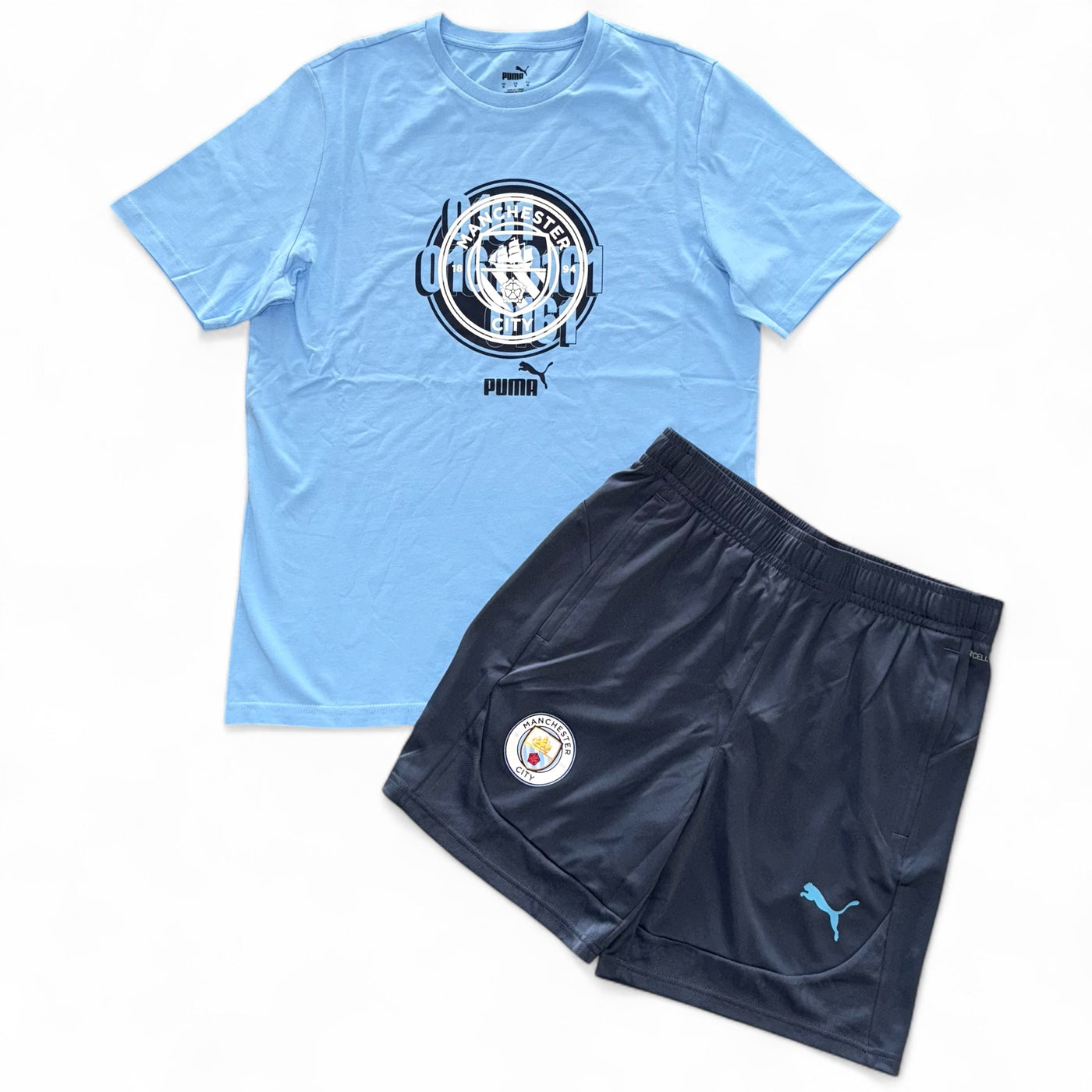 Outfit Puma Manchester City Azzurro