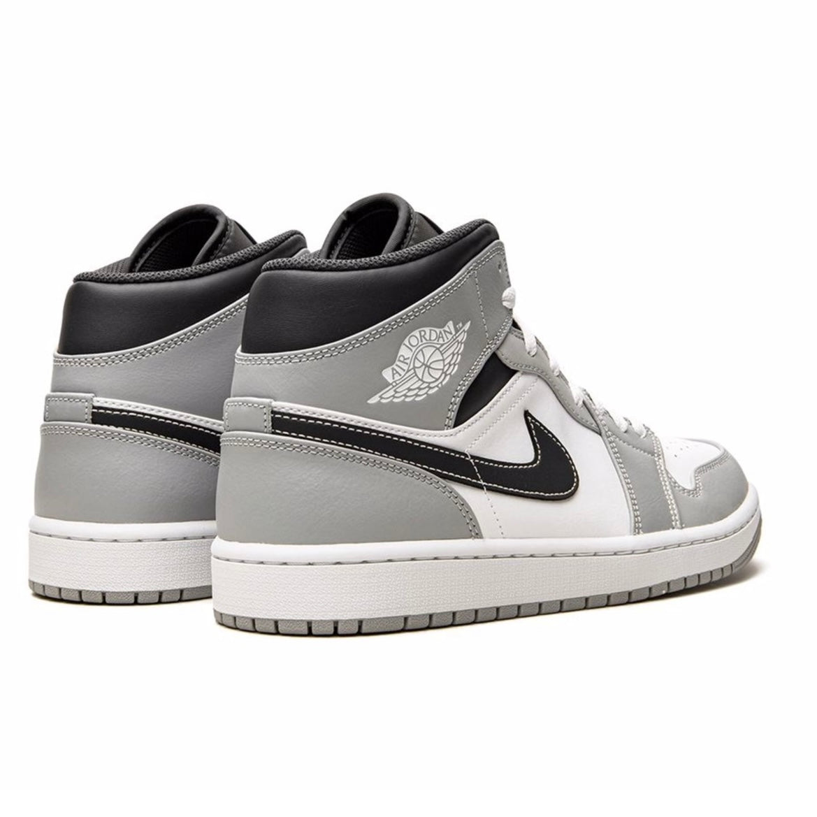 Air Jordan 1 Mid Light Smoke Grey Anthracite