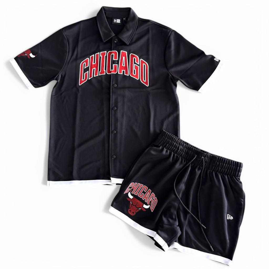 Outfit New Era Chicago Bulls con Camicia