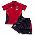 Outfit Adidas Liverpool Polo Rosso