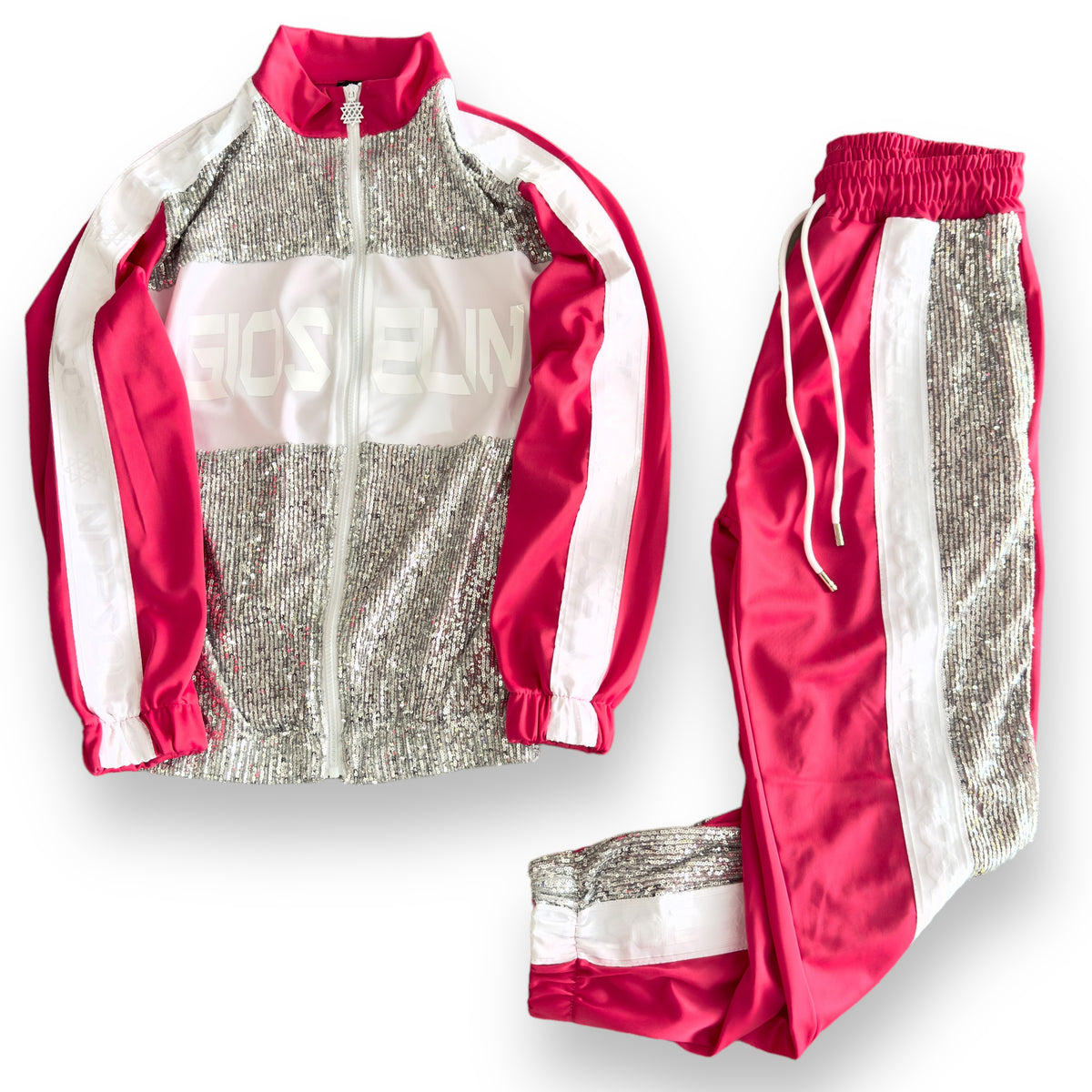 Tuta Gioselin Donna Fuxia Paiette