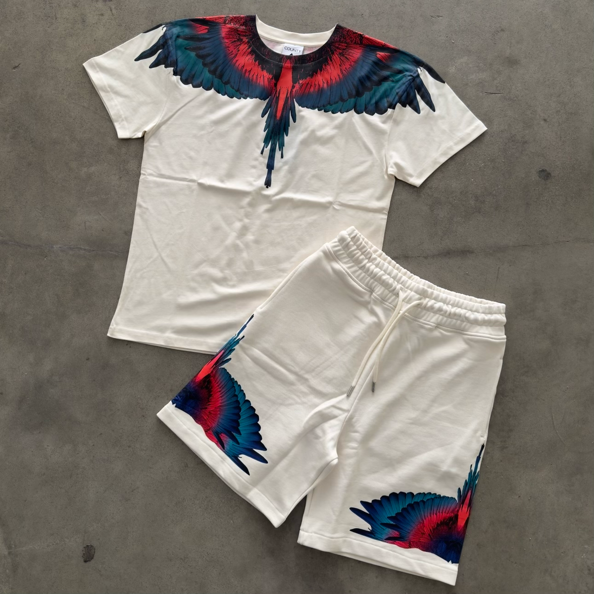 Outfit Marcelo Burlon Bianco 029