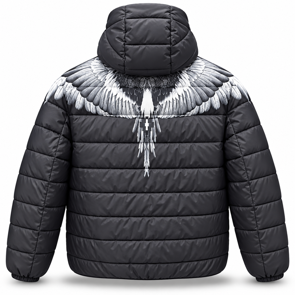Bomber Marcelo Burlon Nero/Bianco 009
