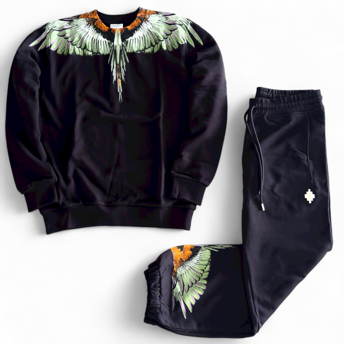 Tuta Marcelo Burlon Nero 062