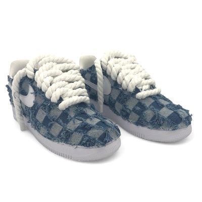 Air Force 1 '07 Low Sky Blue Denim Jacquard