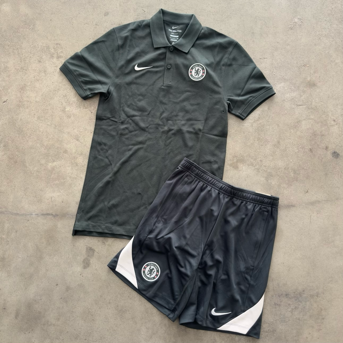 Outfit Nike Chelsea Polo Verde