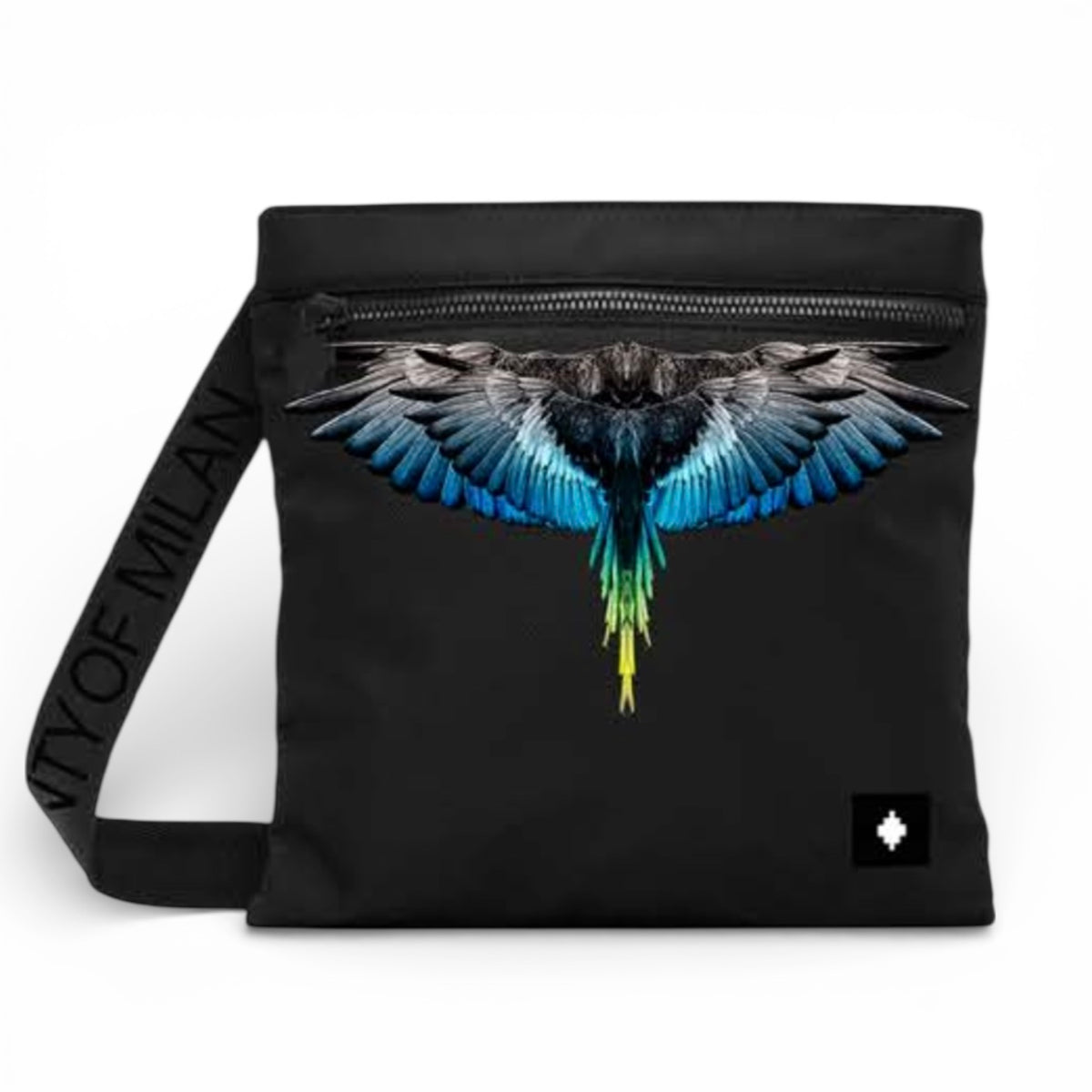 Tracolla Marcelo Burlon Nero/Royal 366