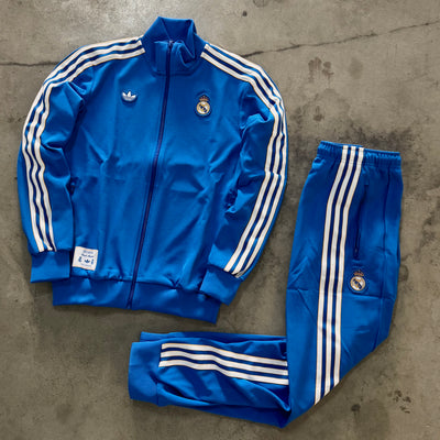 Tuta Adidas Real Madrid Icon Azzurro
