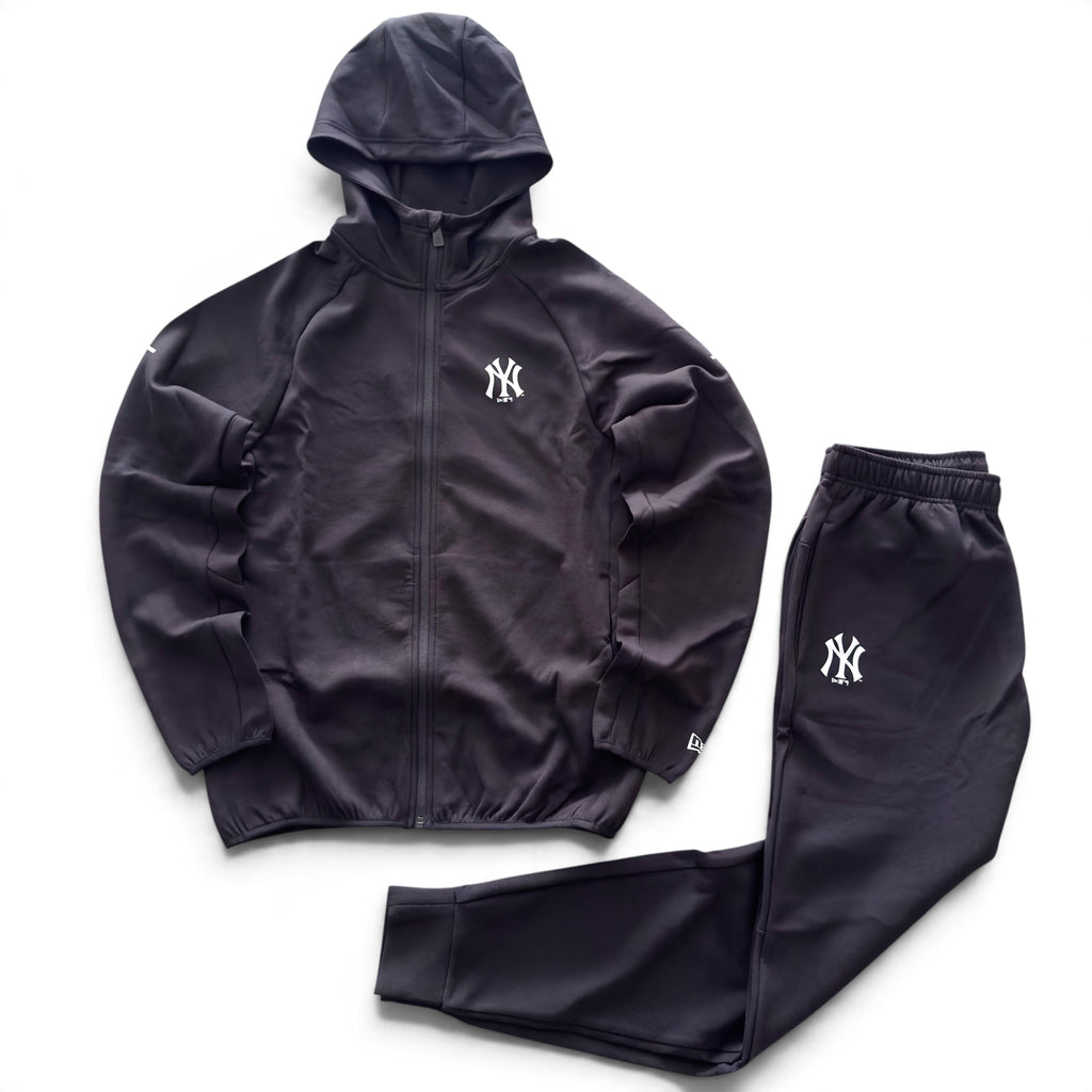 Tuta New Era NY Nero Cotone Felpato