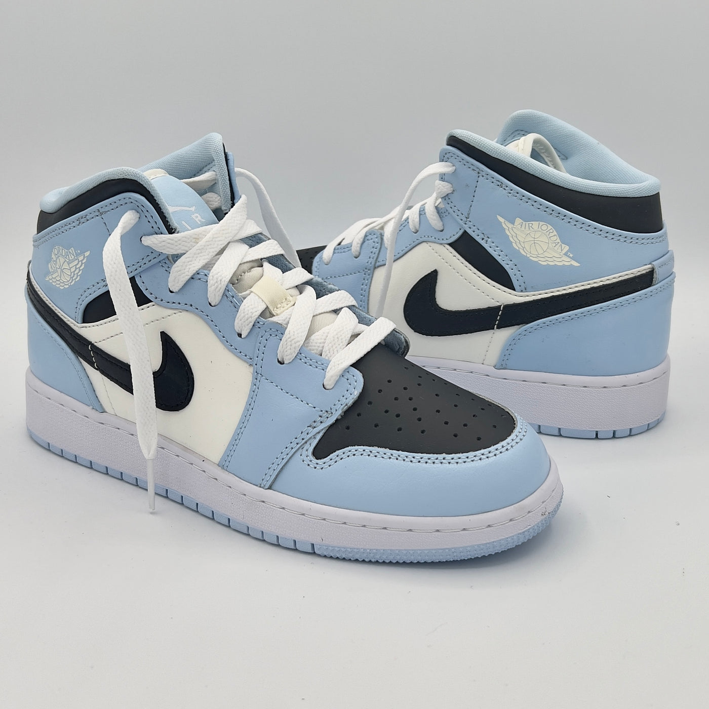 Air Jordan 1 Mid Ice Blue GS