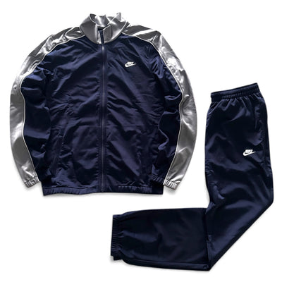 Tuta Nike Club Felpato Blu