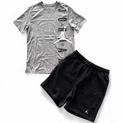 Outfit Nike Jordan Grigio/Nero