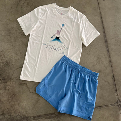 Outfit Nike Jordan Bianco/Blu