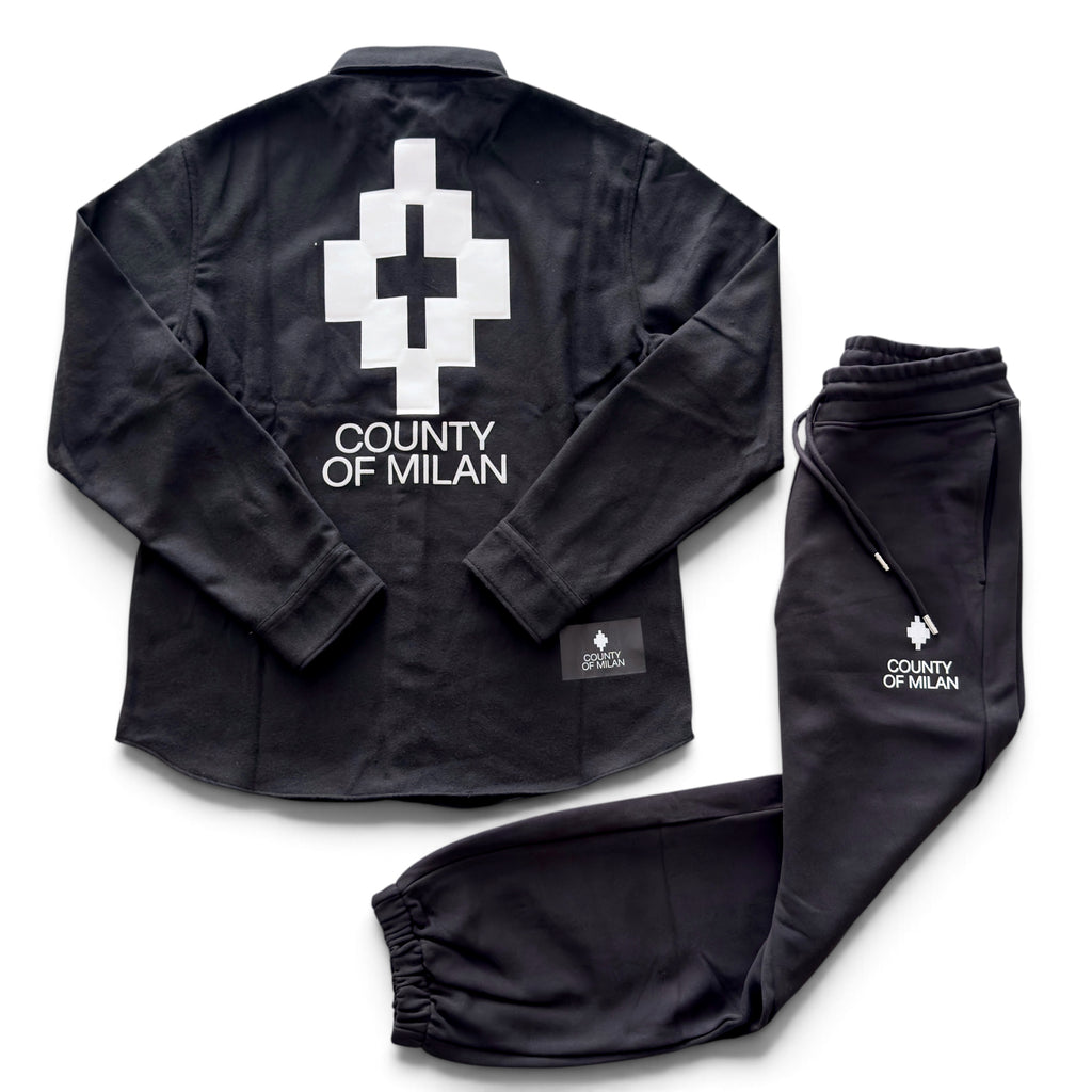 Tuta Marcelo Burlon con Camicia 2027 Nero 110
